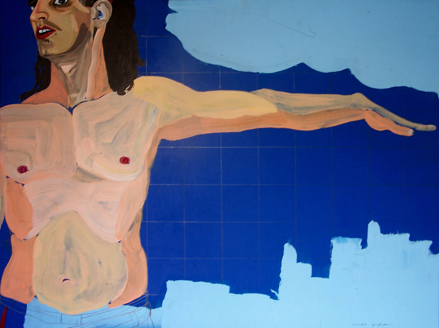 He Tenido un Sueño Popero Pacorrosa Cuevas Original painting for sale