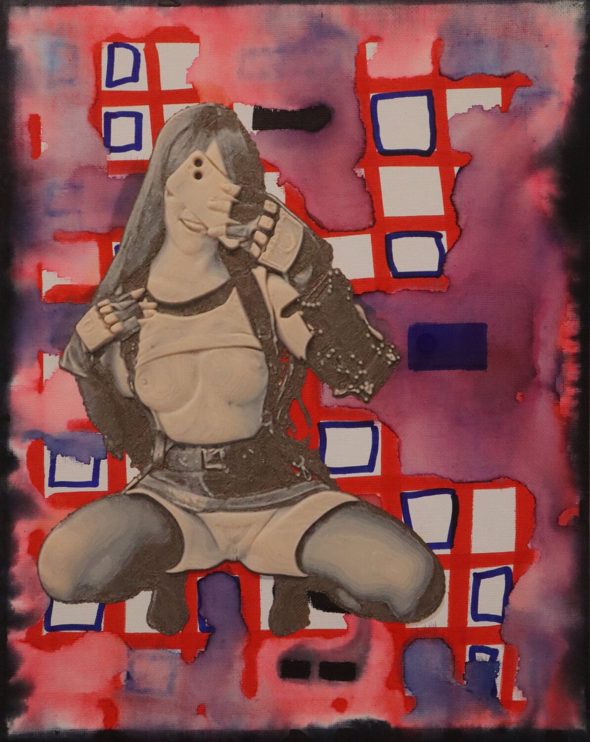 Teen Selfie 25 Musketa Pacorrosa Cuevas Original painting for sale