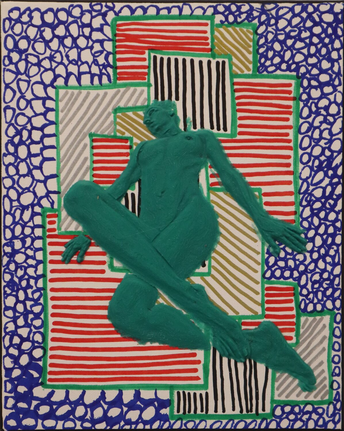 DesnuChado 25 Pacorrosa Cuevas Original painting for sale