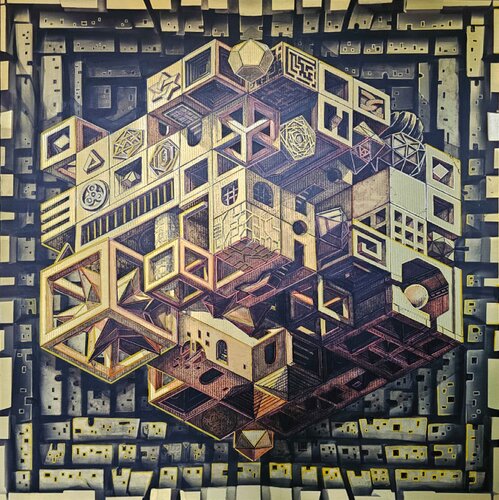 Babel by Stefania Pinsone, Painting for Sale on Select