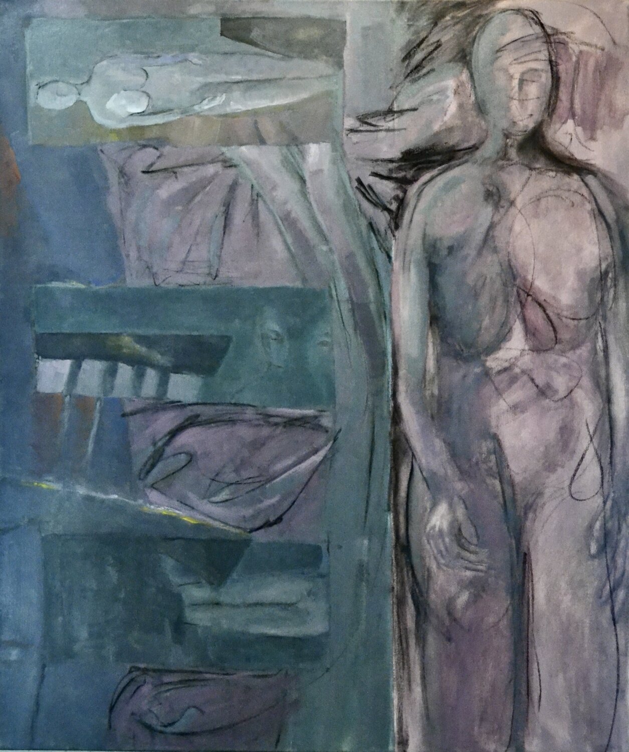Unconscious Past Matt Cohen. website:mattcohenpaintings.com Original painting for sale