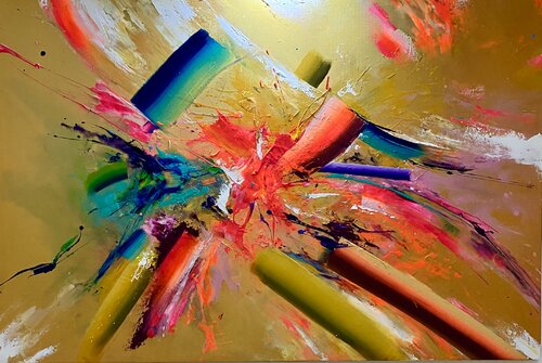 Crush the past by Gabriele Bosio, Painting for Sale on Select