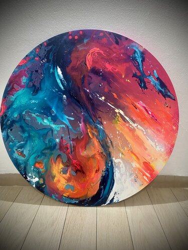 EDGELESS by Gabriele Bosio, Painting for Sale on Select