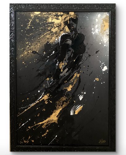 Golden gale by Gabriele Bosio, Painting for Sale on Select
