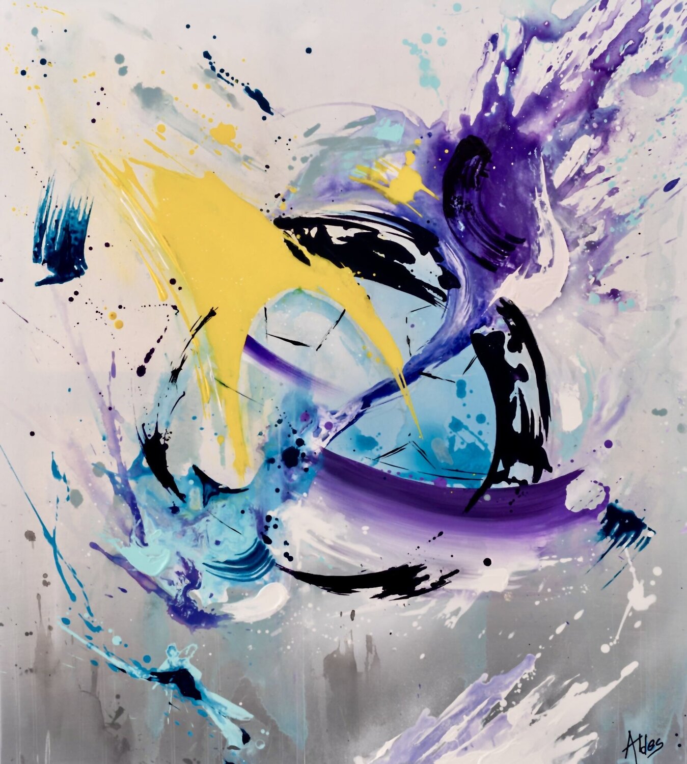Senza io. Solo noi Gabriele Bosio Original painting for sale