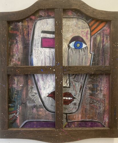 Voir / ne pas voir by Eric Doisy, Painting for Sale on Select