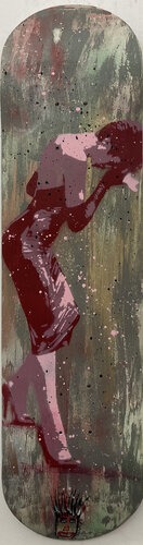 La fille en rose by Eric Doisy, Painting for Sale on Select