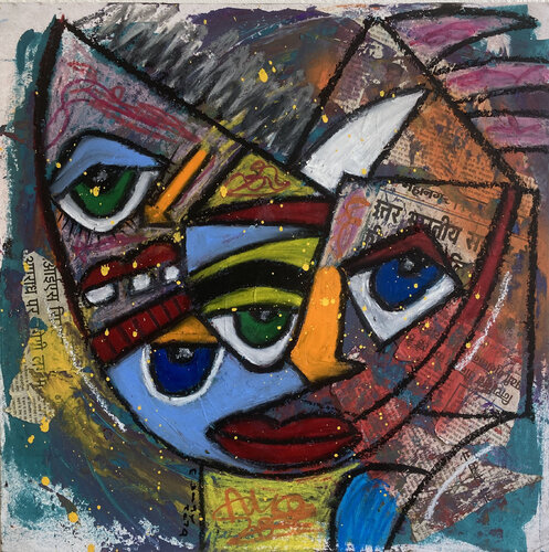 L'oeil VII by Eric Doisy, Painting for Sale on Select