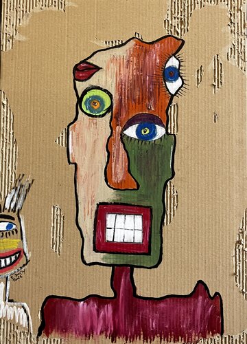 Désaccord intérieur by Eric Doisy, Painting for Sale on Select