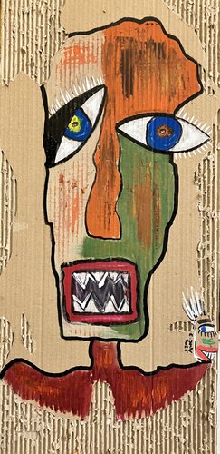 Carton d'âme by Eric Doisy, Painting for Sale on Select