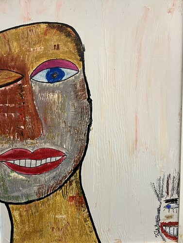 Sourire de façade von Eric Doisy, Malerei kaufen auf Select