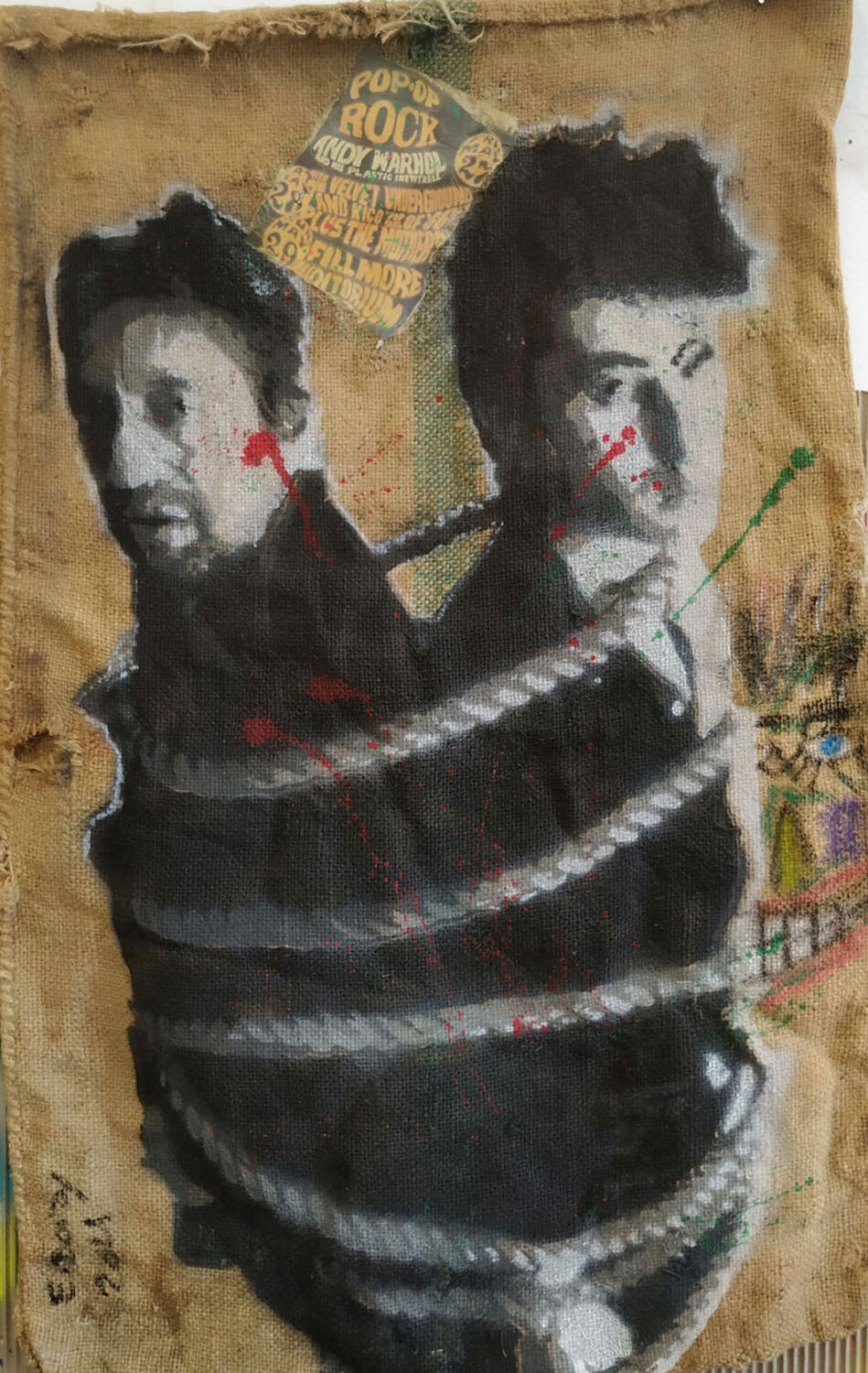 Pop Eric Doisy Original painting for sale