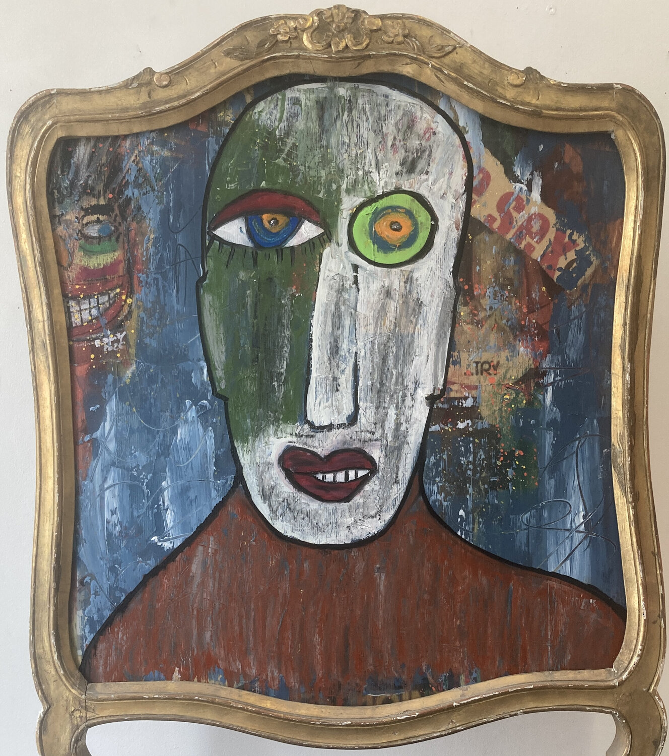 Recto Verso Eric Doisy Original painting for sale