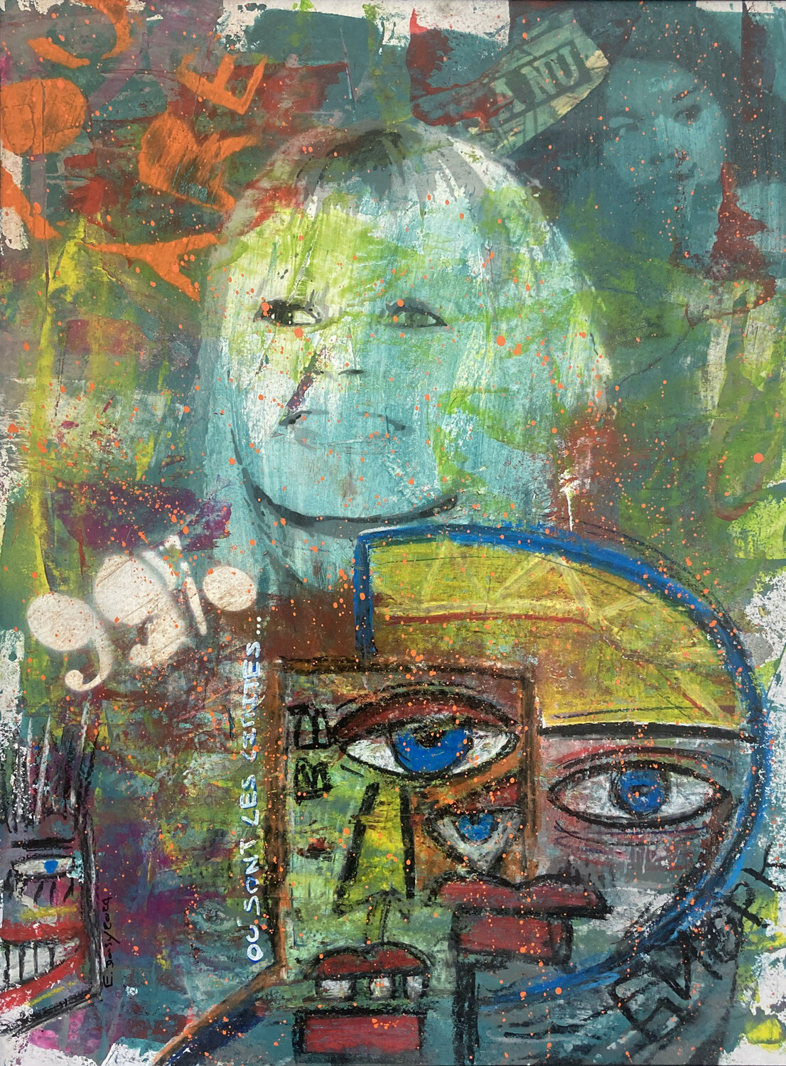 BB Eric Doisy Original painting for sale