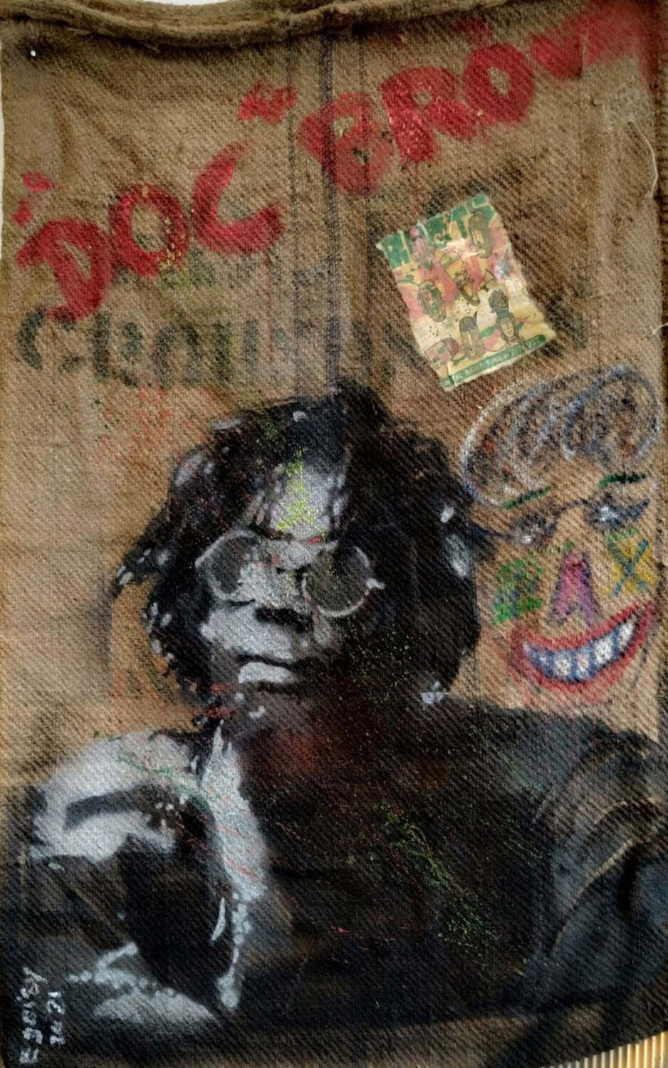 Peter Tosh Eric Doisy Original painting for sale