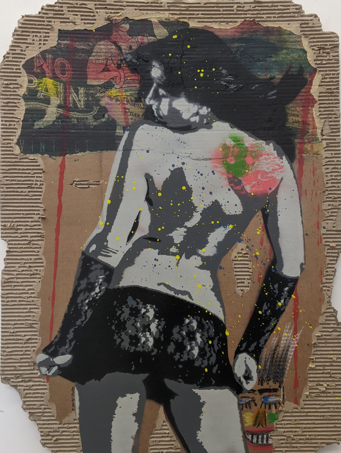 Dentelle Eric Doisy Original painting for sale