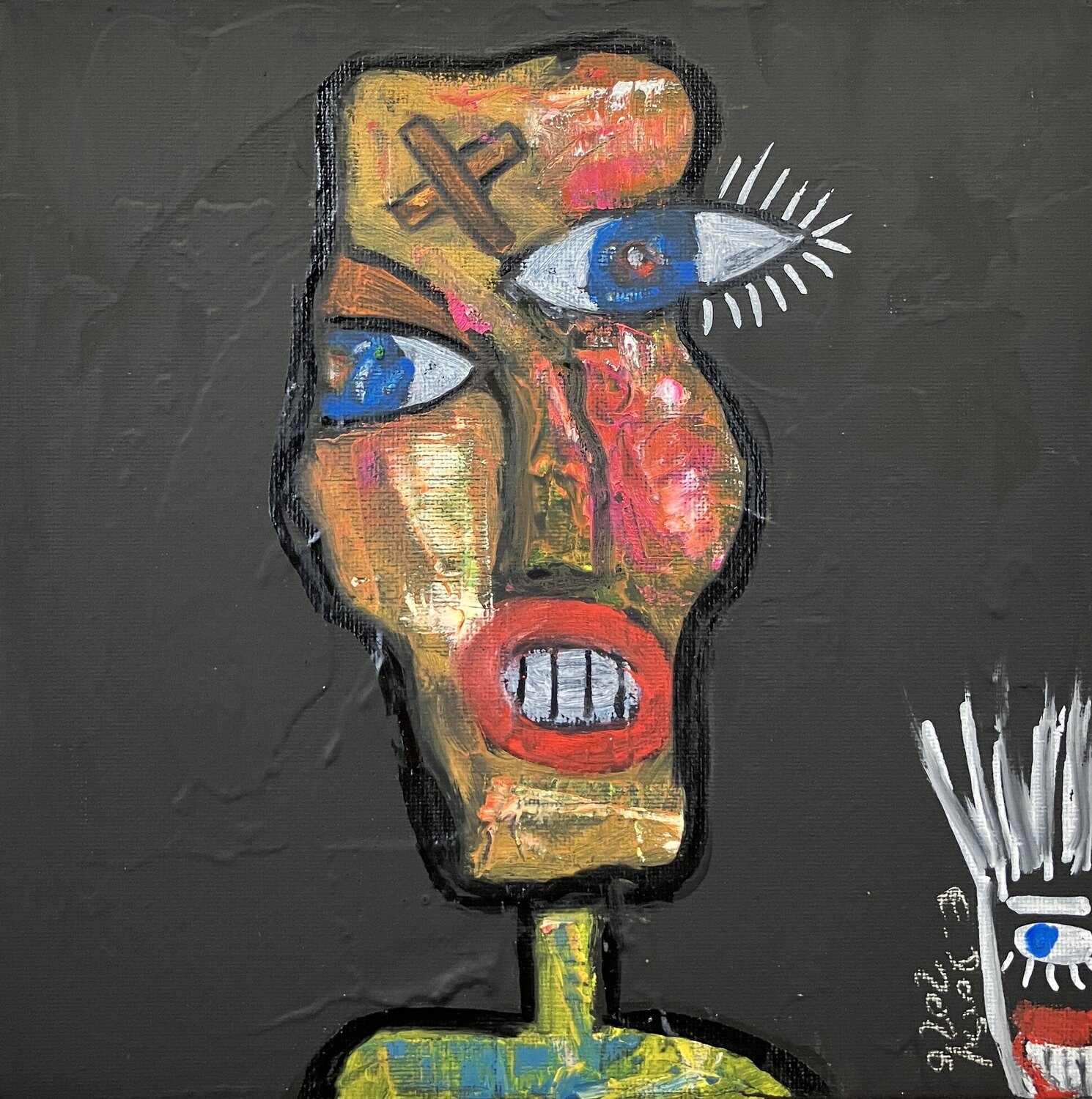 Je te vois Eric Doisy Original painting for sale