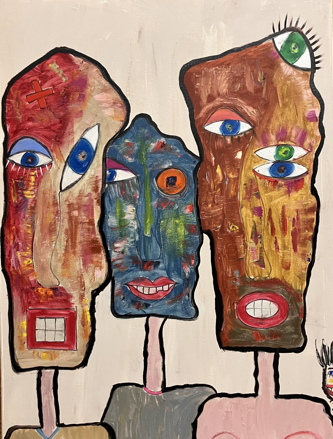 Entre nous Eric Doisy Original painting for sale