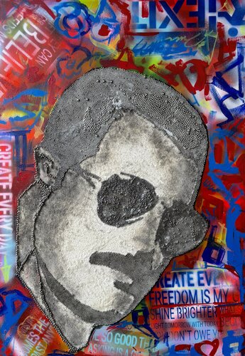 FREDDIE MERCURY POP ART by Silvana Di Vora, Sculpture for Sale on Select