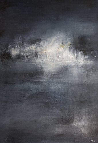 CITY SHADOWS by Silvana Di Vora, Painting for Sale on Select
