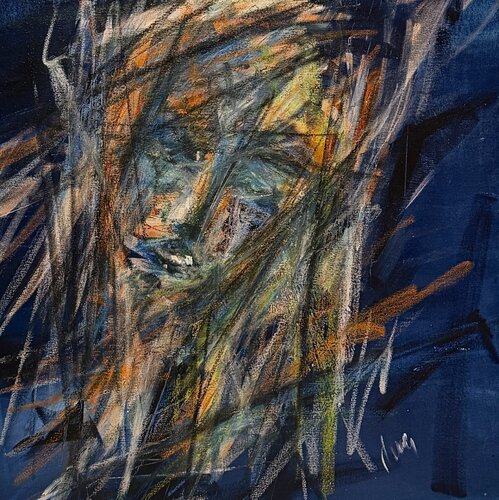 EYES WIDE SHUT by Silvana Di Vora, Painting for Sale on Select