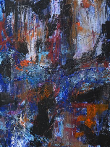 ATTRAVERSO LA TEMPESTA by Silvana Di Vora, Painting for Sale on Select