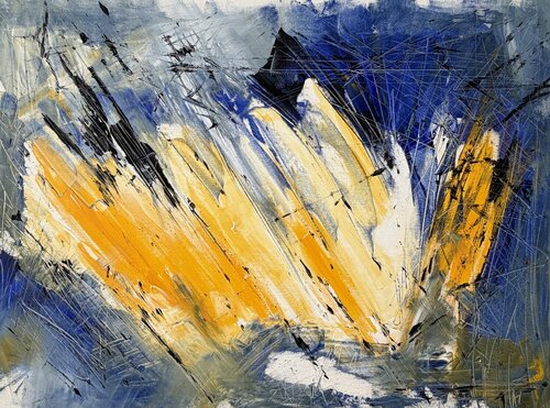 ESPLOSIONE E SENTIMENTO by Silvana Di Vora, Painting for Sale on Select