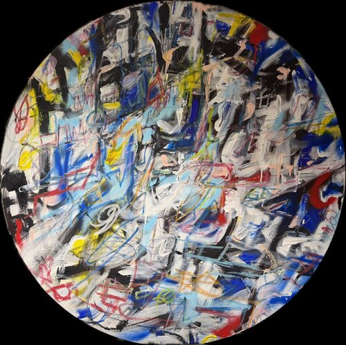 THE CIRCLE OF LIFE by Silvana Di Vora, Painting for Sale on Select
