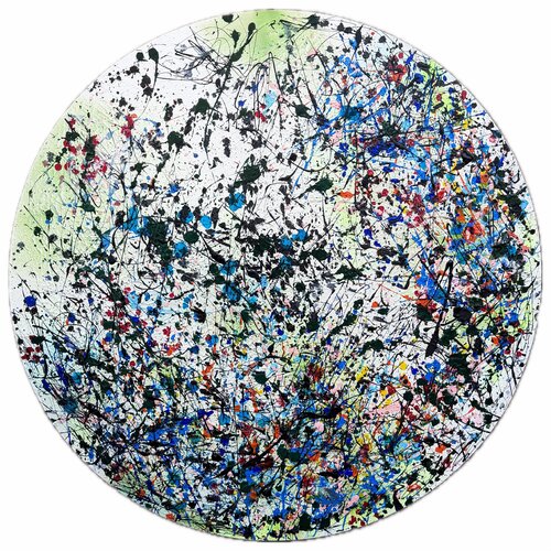 THE CIRCLE OF LIFE - COLORS by Silvana Di Vora, Painting for Sale on Select