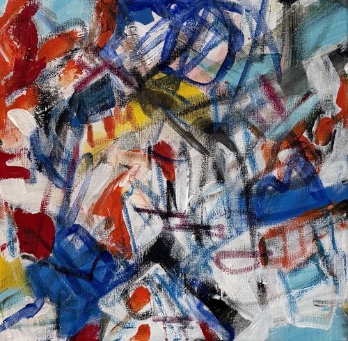 RITMO URBANO 3/04 by Silvana Di Vora, Painting for Sale on Select