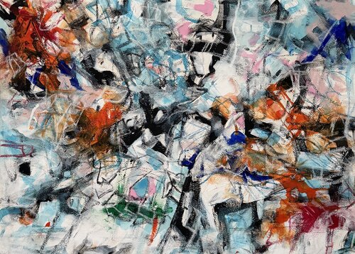 LETTURA DELL'ANIMA by Silvana Di Vora, Painting for Sale on Select