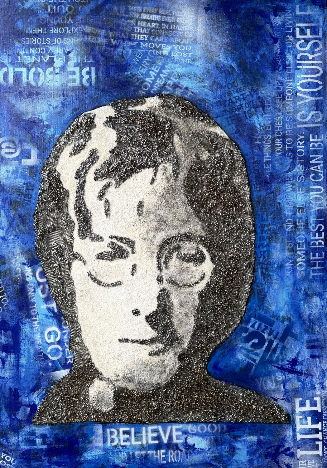 JOHN LENNON POP ART Silvana Di Vora Sculpture for sale