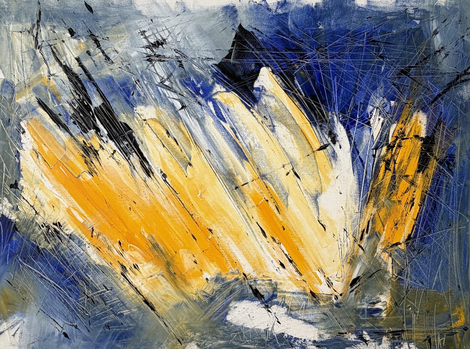 ESPLOSIONE E SENTIMENTO Silvana Di Vora Original painting for sale