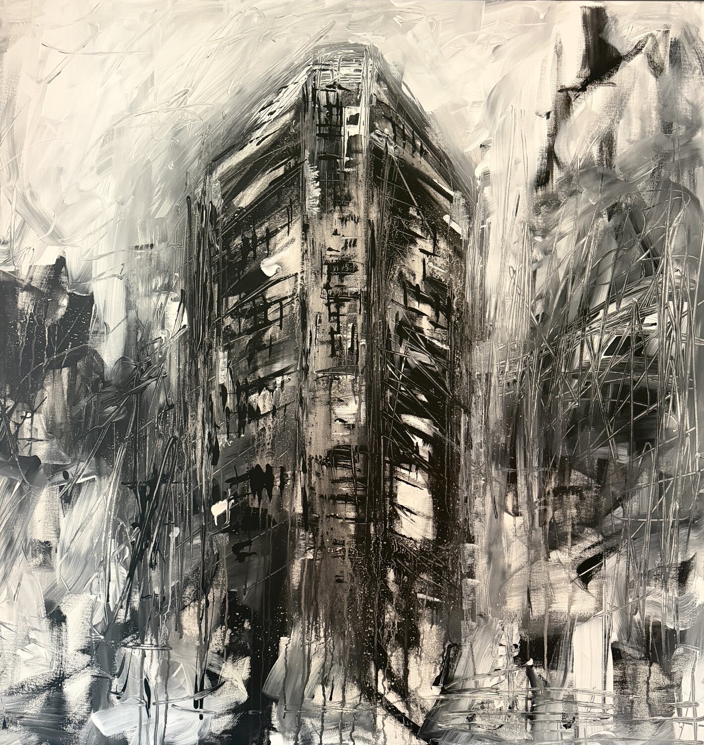 URBAN VIEWS Silvana Di Vora Original painting for sale