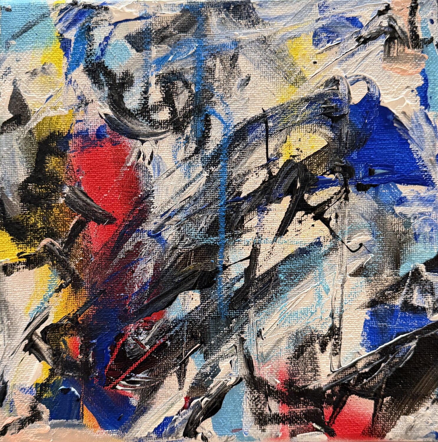 L'ATTIMO 01/4 Silvana Di Vora Original painting for sale