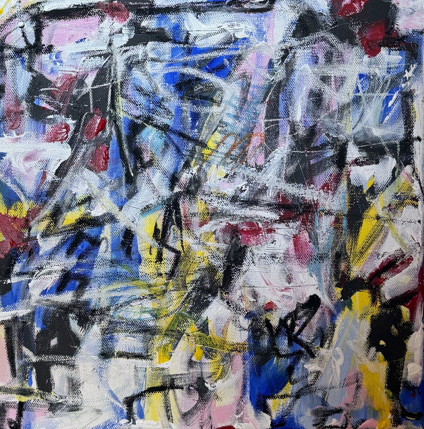 FREQUENZE URBANE 03/3 Silvana Di Vora Original painting for sale