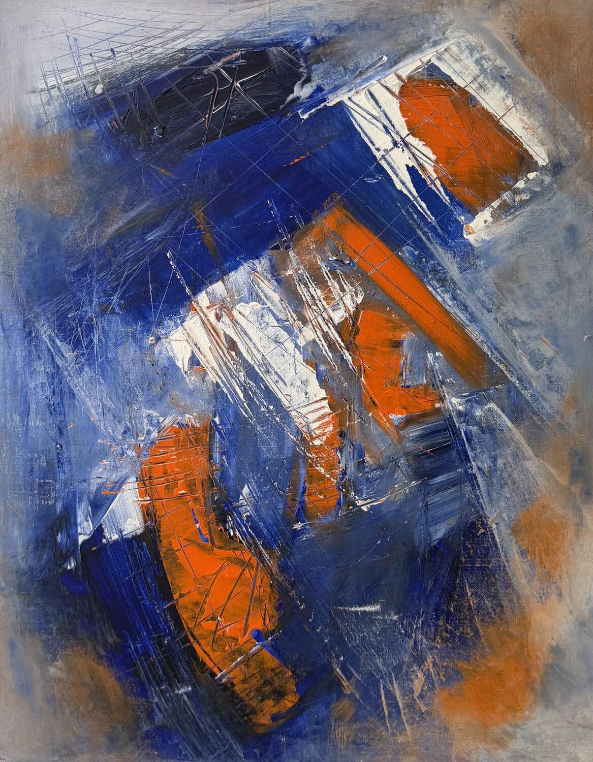 BRIVIDO CALDO Silvana Di Vora Original painting for sale