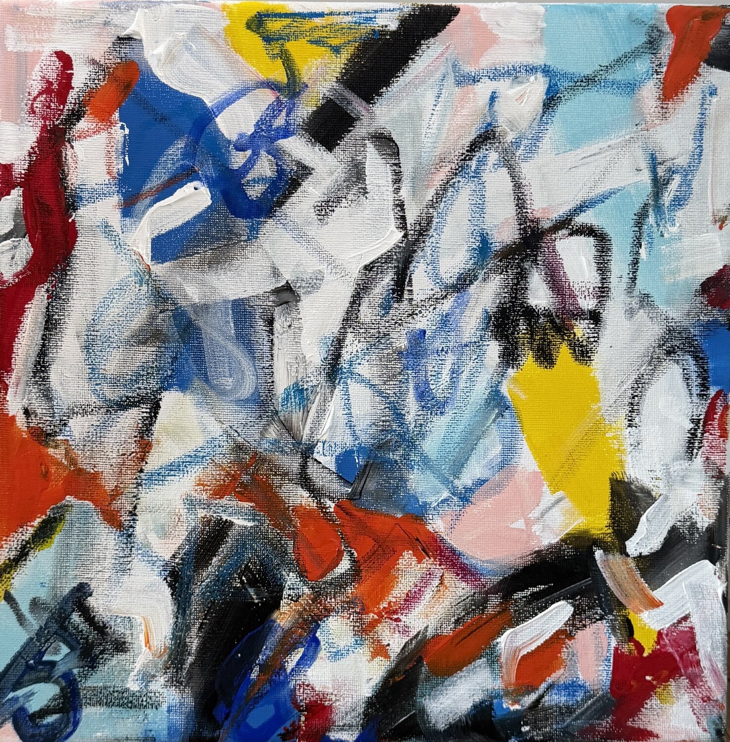 RITMO URBANO 1/04 Silvana Di Vora Original painting for sale