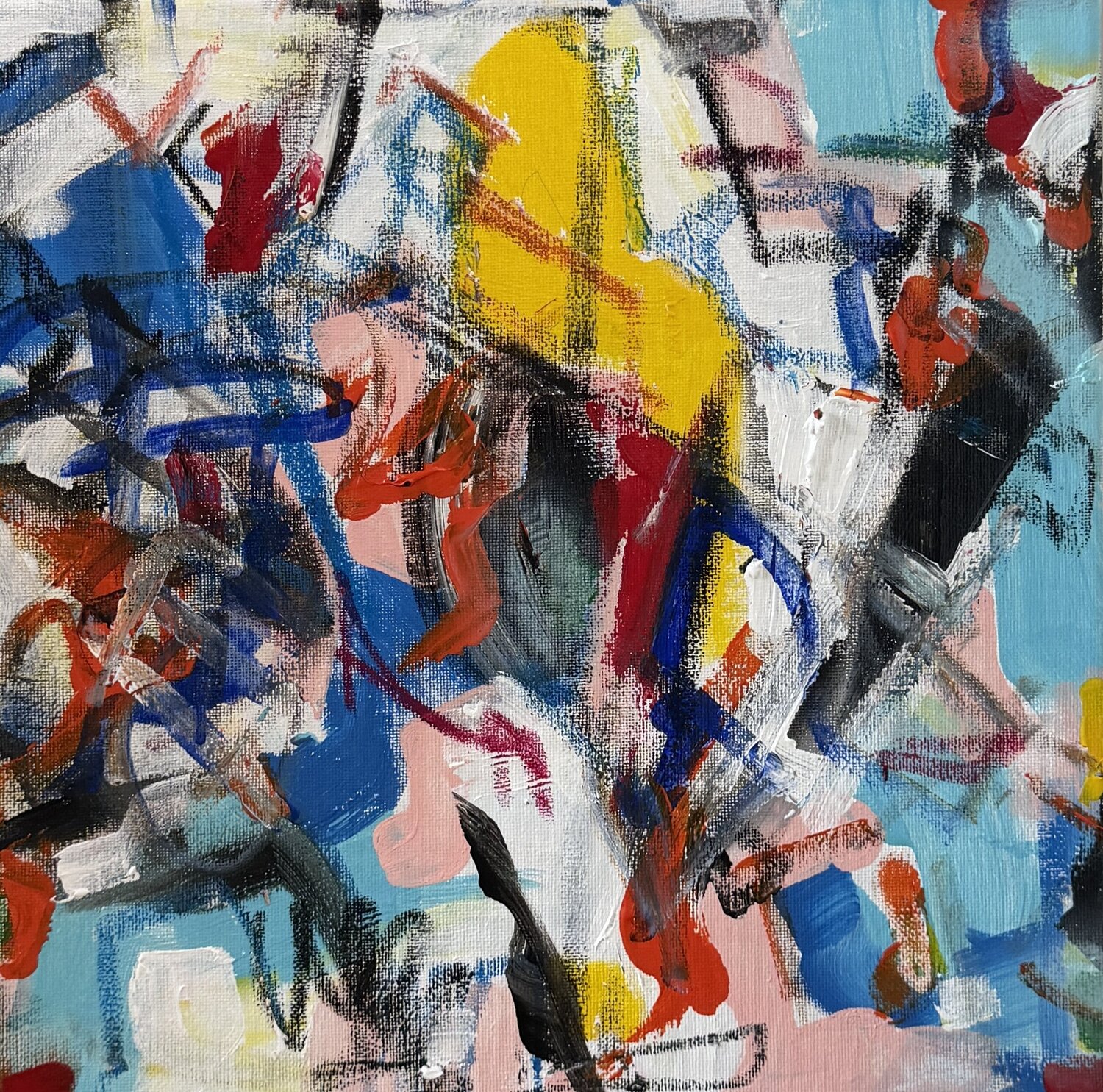RITMO URBANO 2/04 Silvana Di Vora Original painting for sale