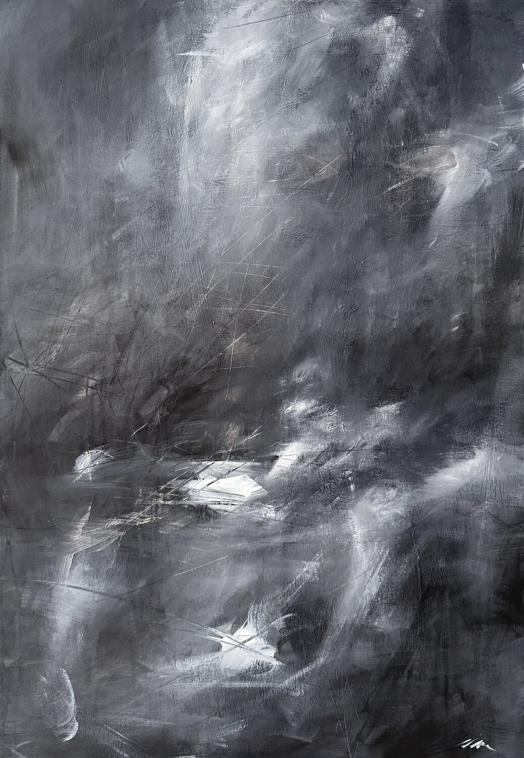 SILENZIO LUMINOSO Silvana Di Vora Original painting for sale