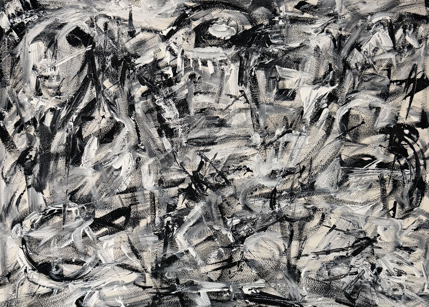 L'URLO SCOMPOSTO Omaggio a Picasso da "Guernica" Silvana Di Vora Original painting for sale