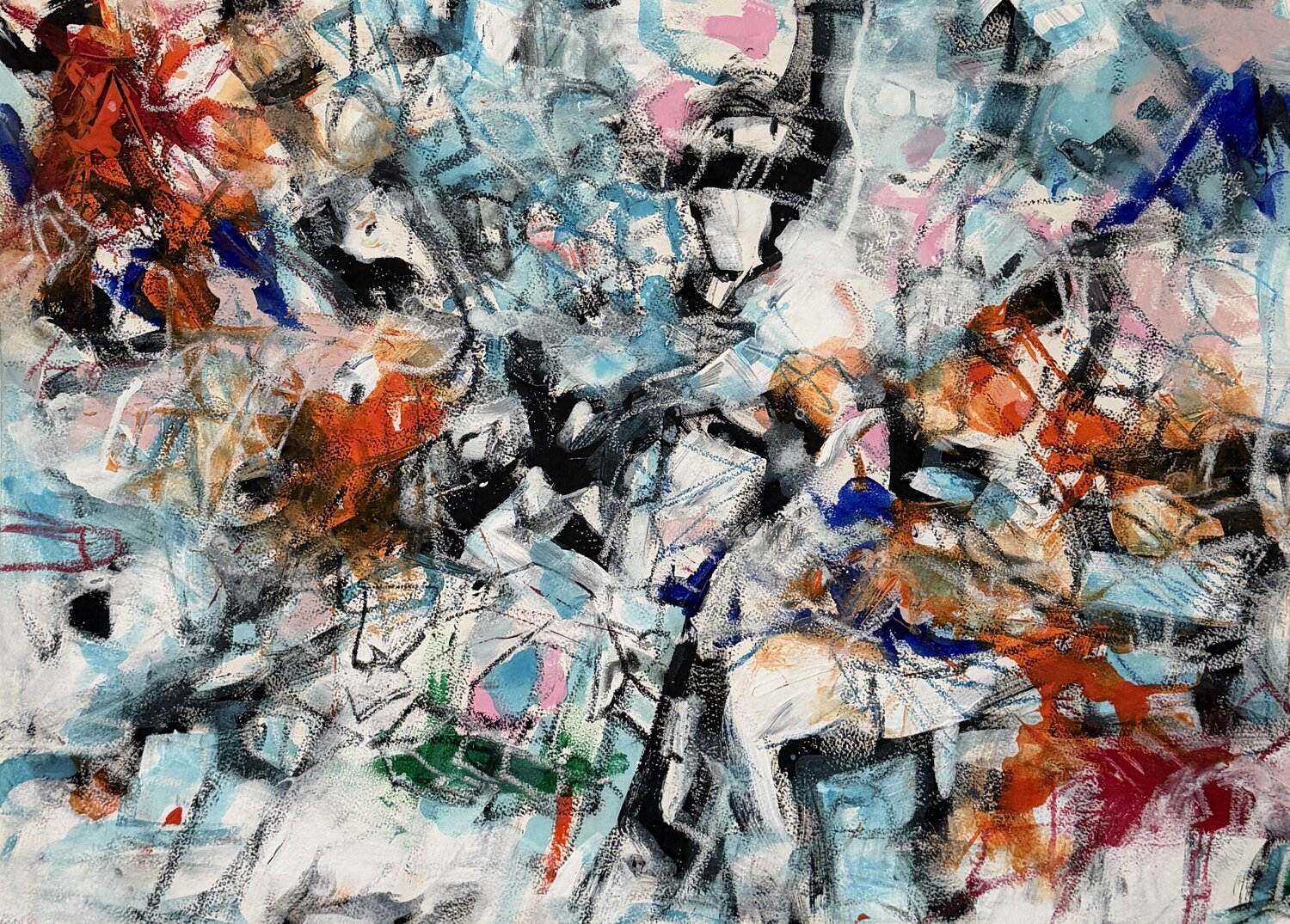 LETTURA DELL'ANIMA Silvana Di Vora Original painting for sale