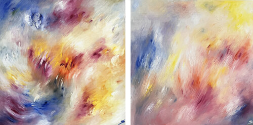 Festa & Quies by Silvana Verdini, Painting for Sale on Select