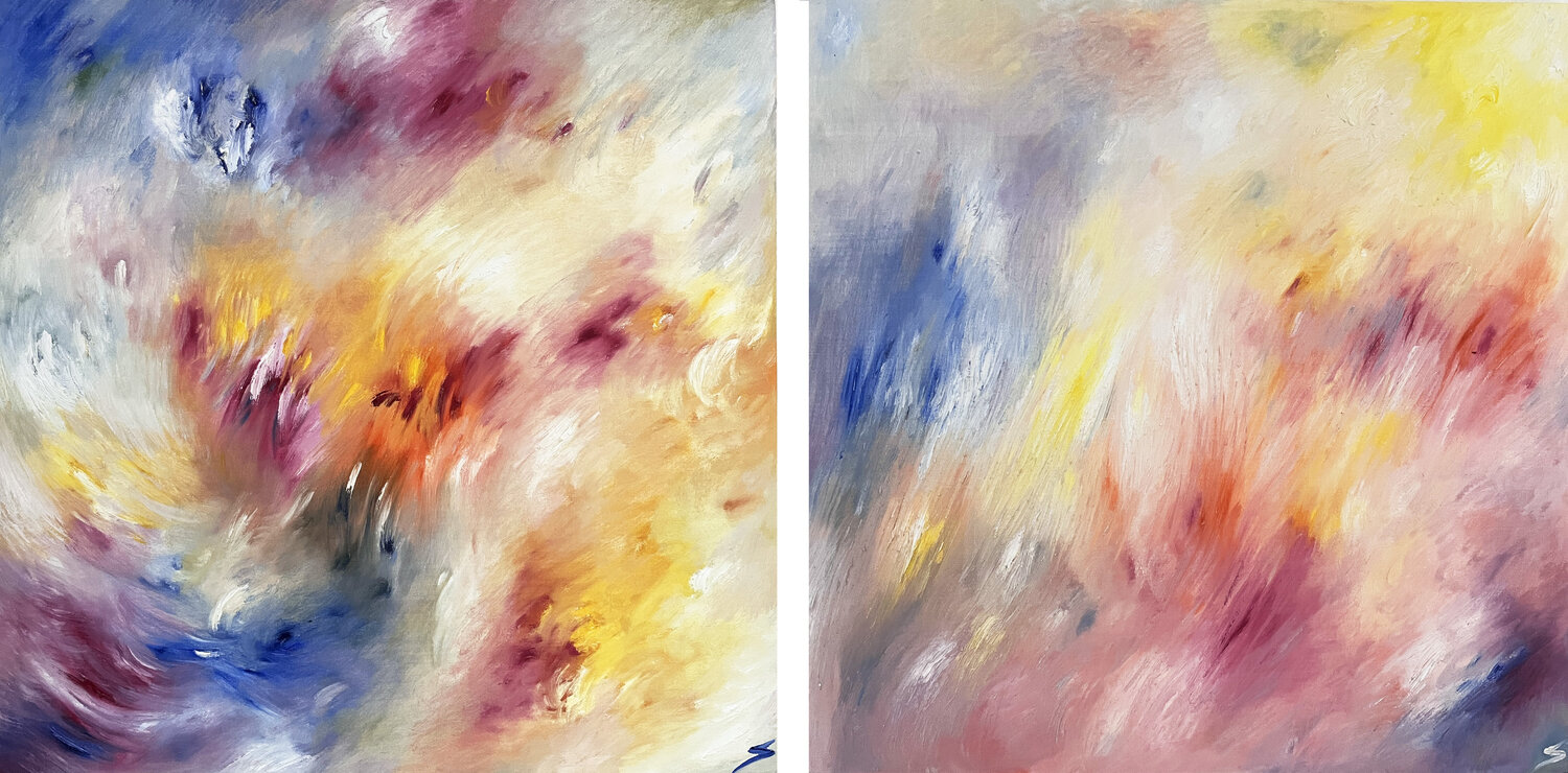 Festa & Quies Silvana Verdini Original painting for sale