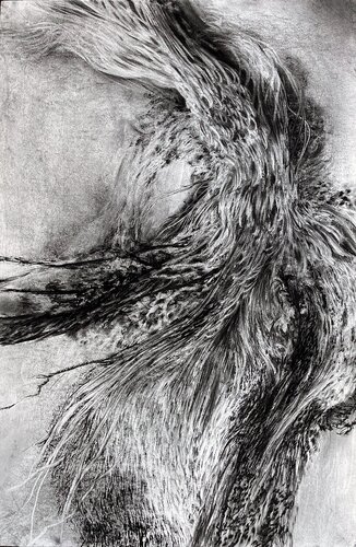 Celestial Flow, Terrestrial Pulse by Philippe Briade, Drawing for Sale on Select