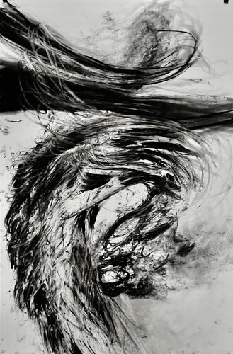 Primal Frictions by Philippe Briade, Drawing for Sale on Select