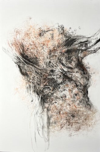 SoulSkin (Peau d’Ecorce) by Philippe Briade, Drawing for Sale on Select