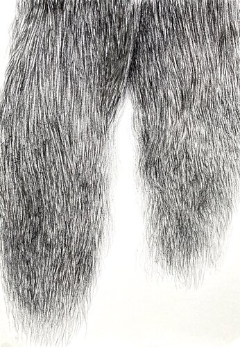 Into the Wild by Philippe Briade, Drawing for Sale on Select