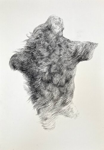 Spirit of the Origins by Philippe Briade, Drawing for Sale on Select