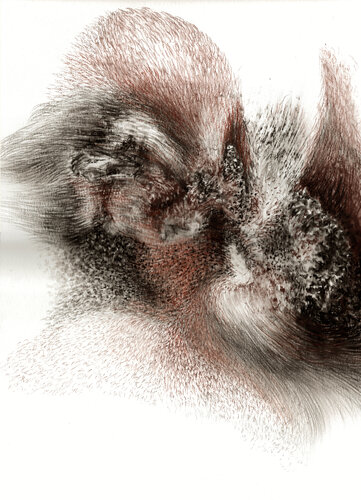 Terra Incognita by Philippe Briade, Drawing for Sale on Select